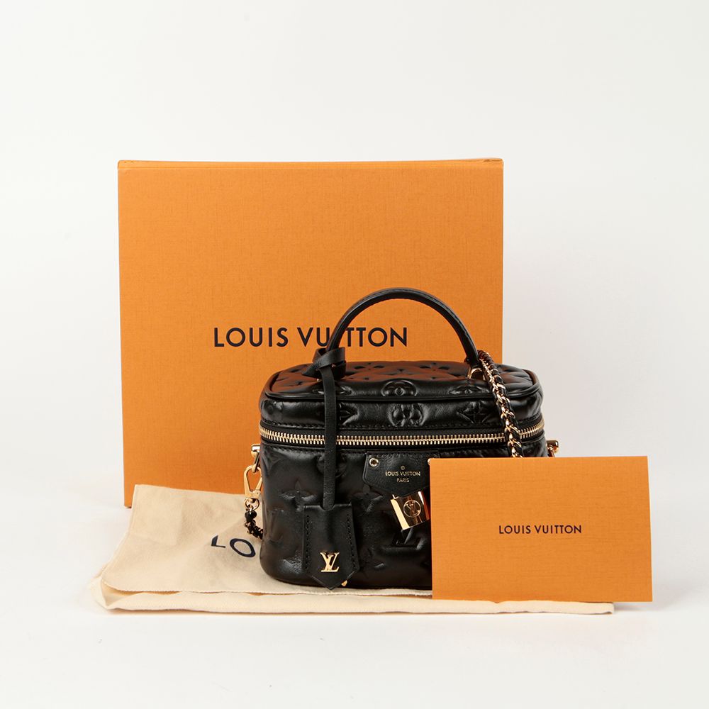 Louis Vuitton Vanity Cosure PM Size Tote Shoulder Bag M25123
