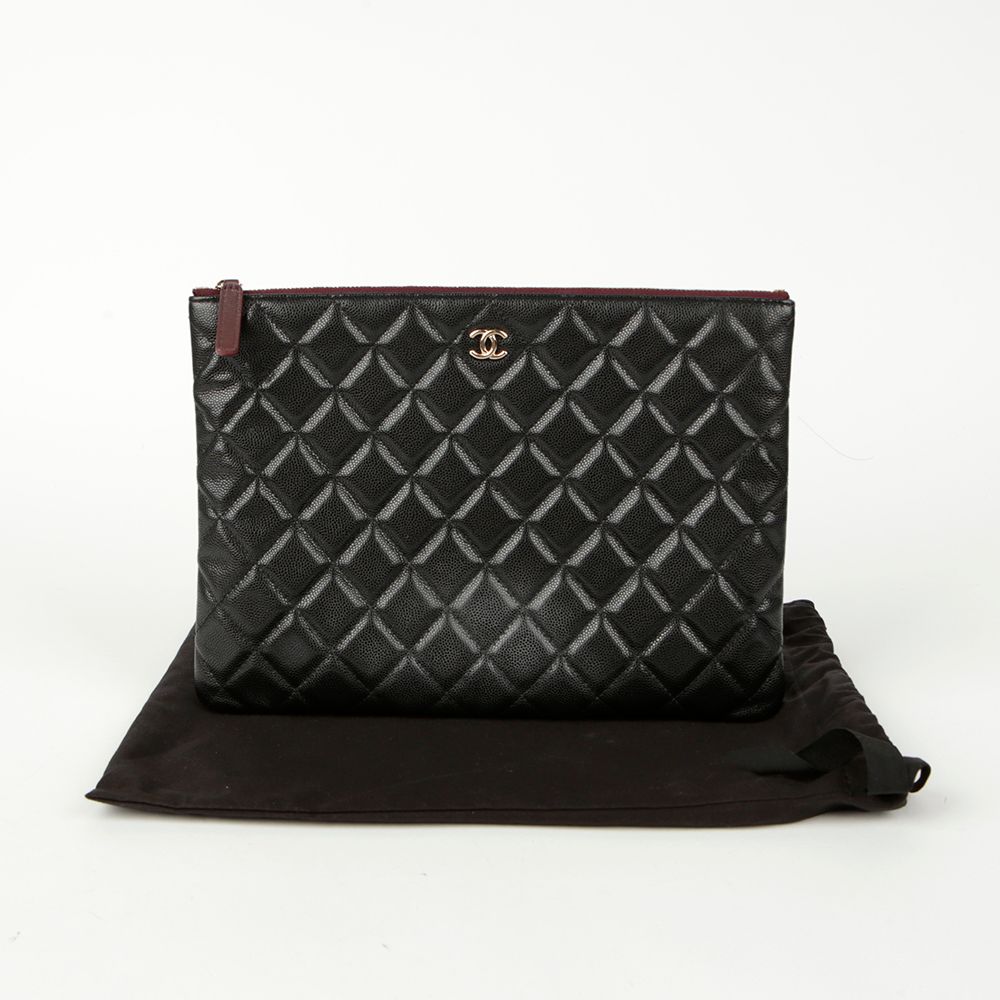 CHANEL Classic Caviar Neodium Clutch A82545