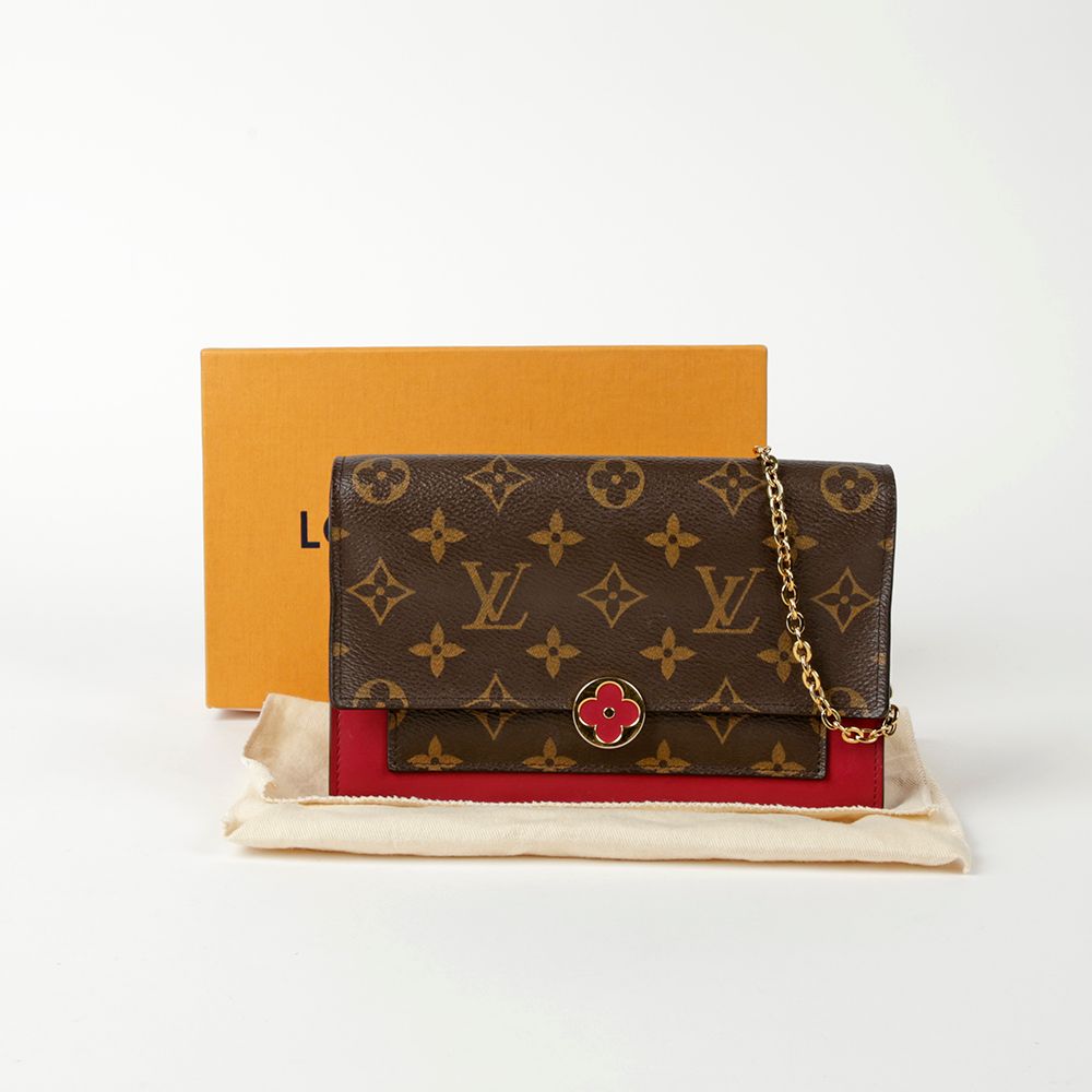 Louis Vuitton Floral Chain Crossbody Bag M67404