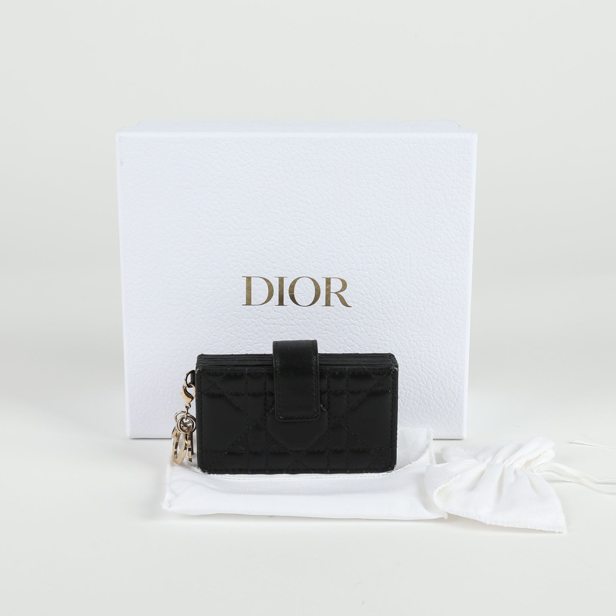 Dior Lady 5-Pocket Canvas Card Wallet S0074ONMJ