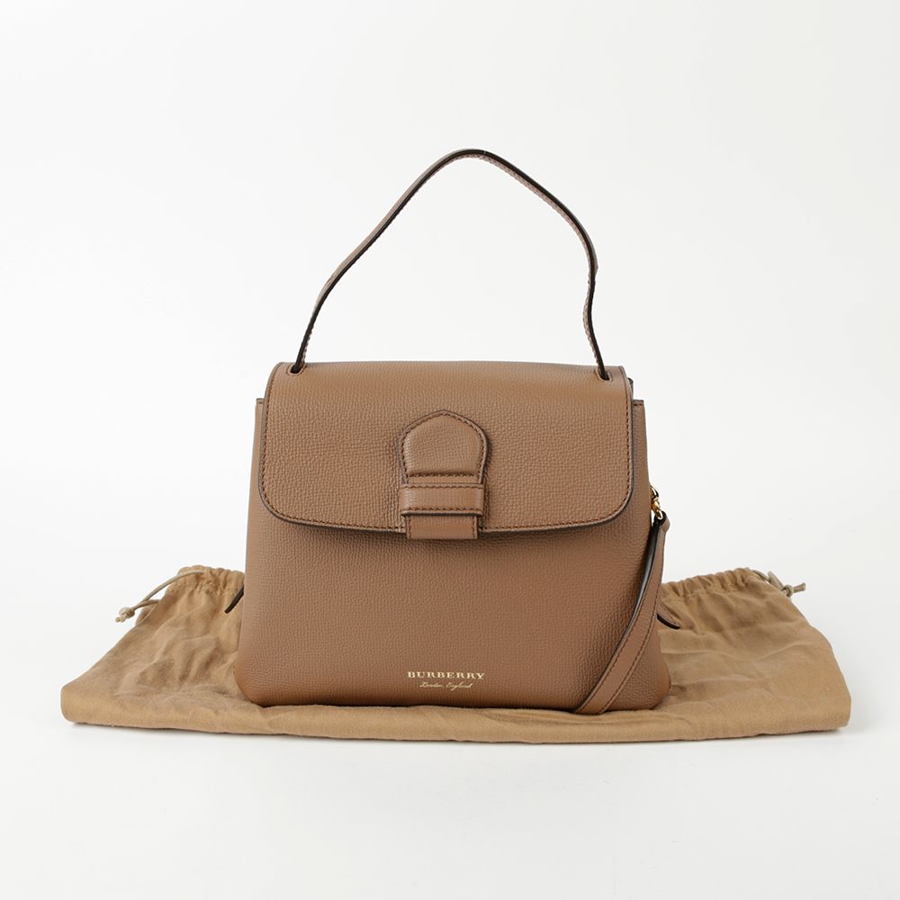 Burberry Small Brown Leather Camberley Tote Bag 4061172