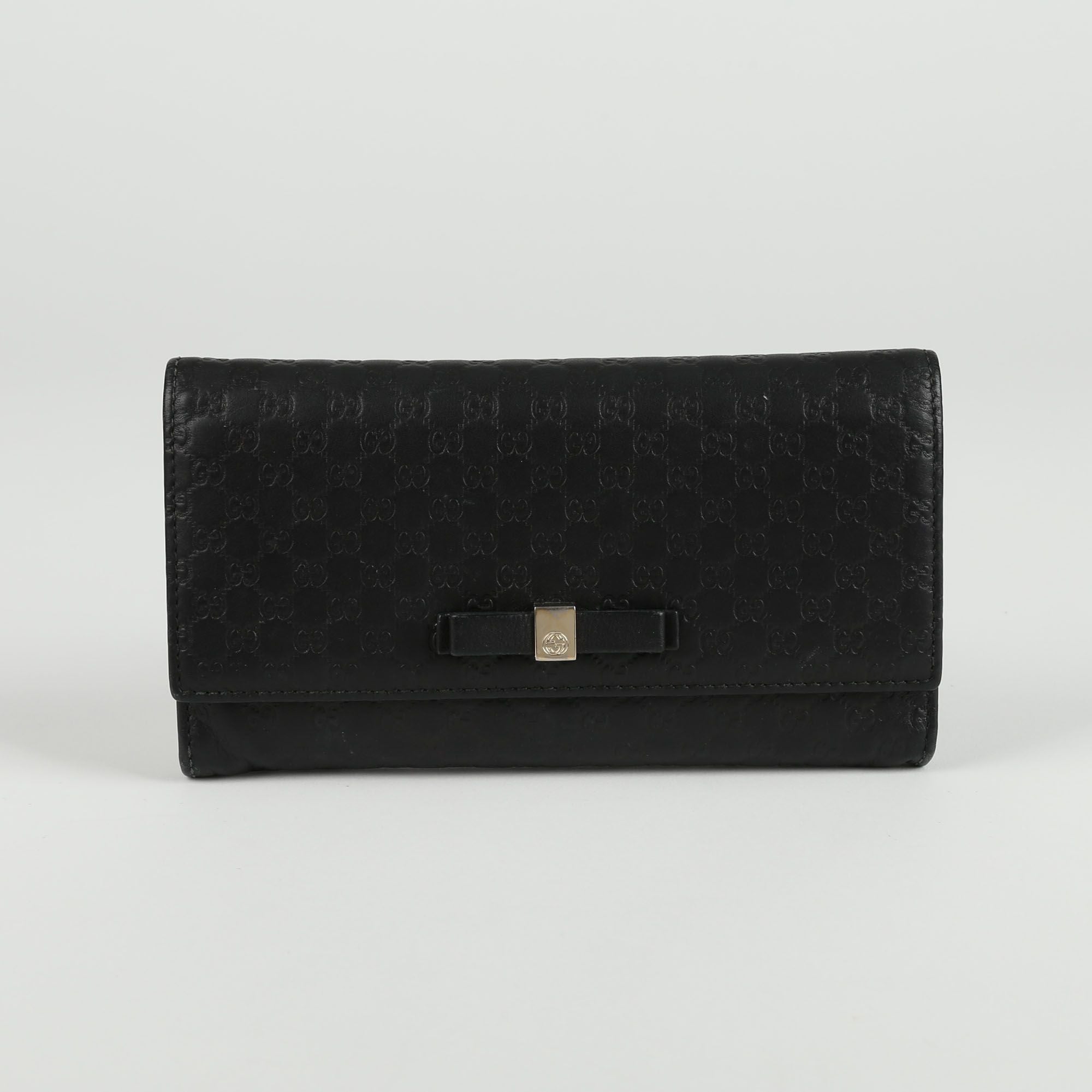 Gucci Bow Flap Long Wallet 388679