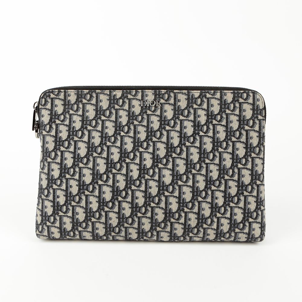 Dior Jacquard Clutch with Oblique Pattern 2OBCA251YSE