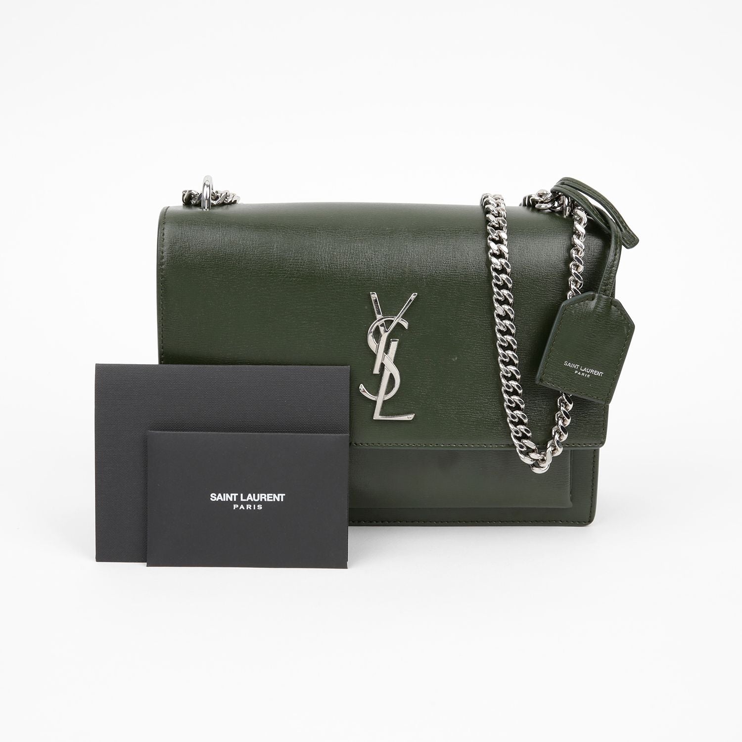 Saint Laurent Sunset Medium Chain Shoulder Crossbody Bag 442906