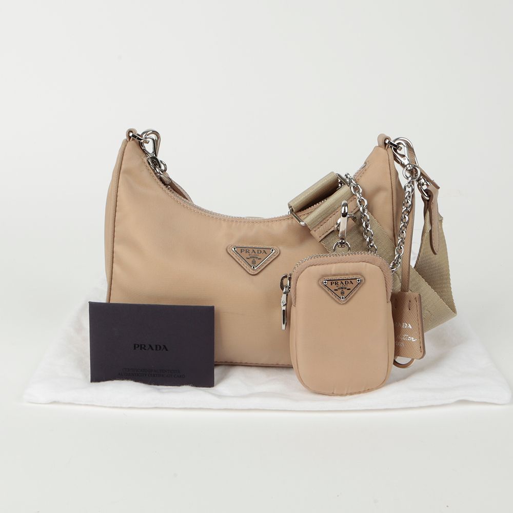 Prada Edition Hobo Shoulder Crossbody Bag 1BH204