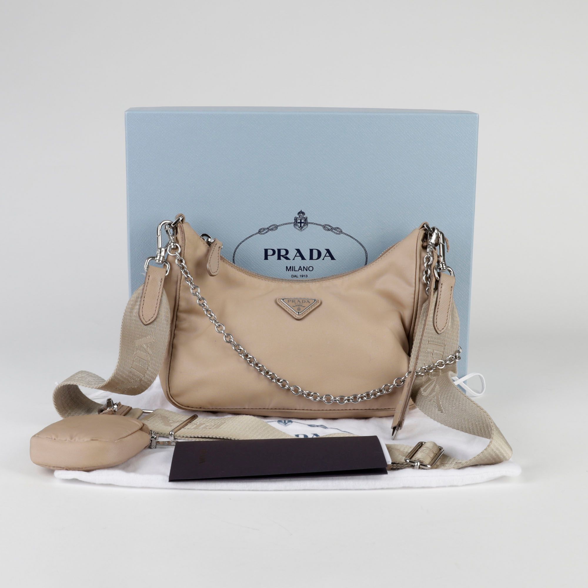 Prada Hobo Shoulder and Crossbody Bag - 1BH204 Edition