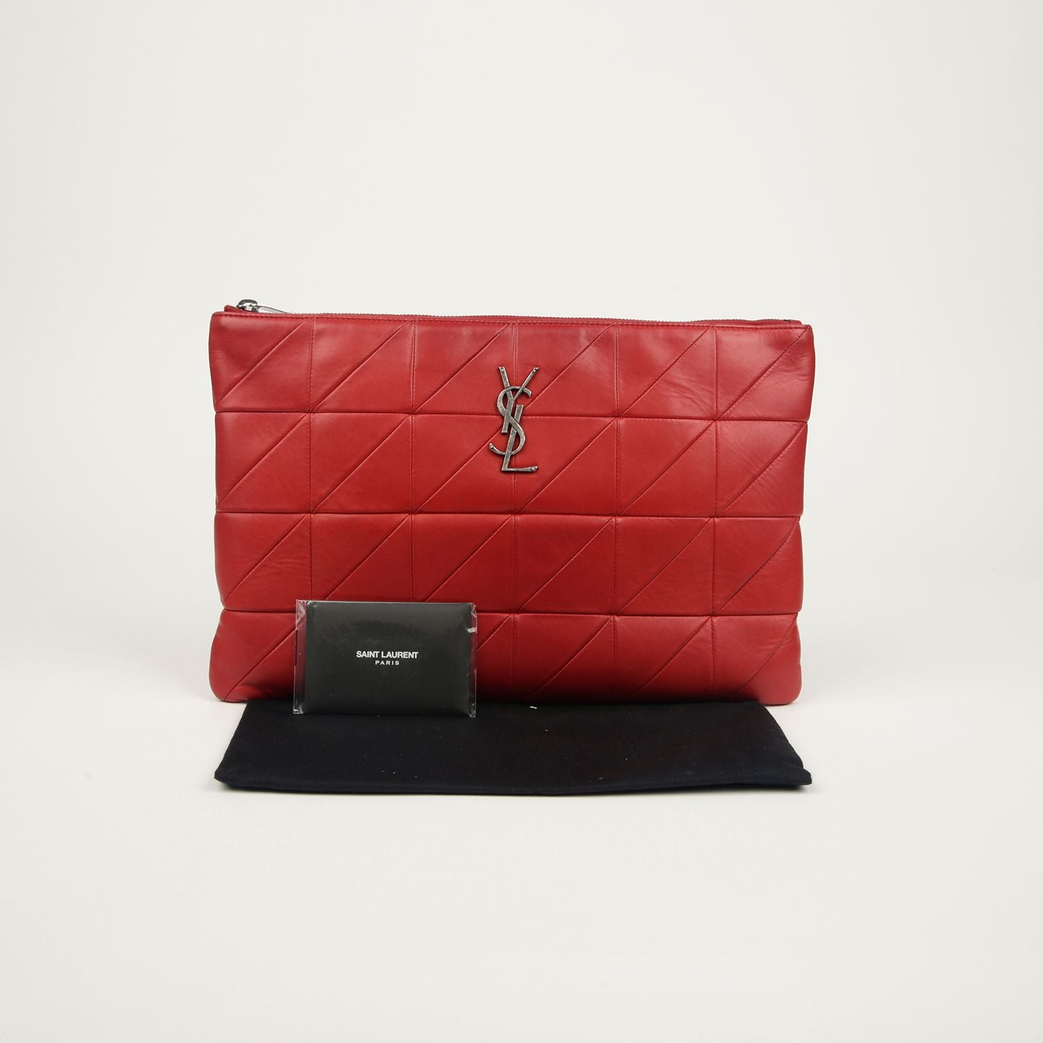 Saint Laurent Jamie Patchwork Clutch 533468