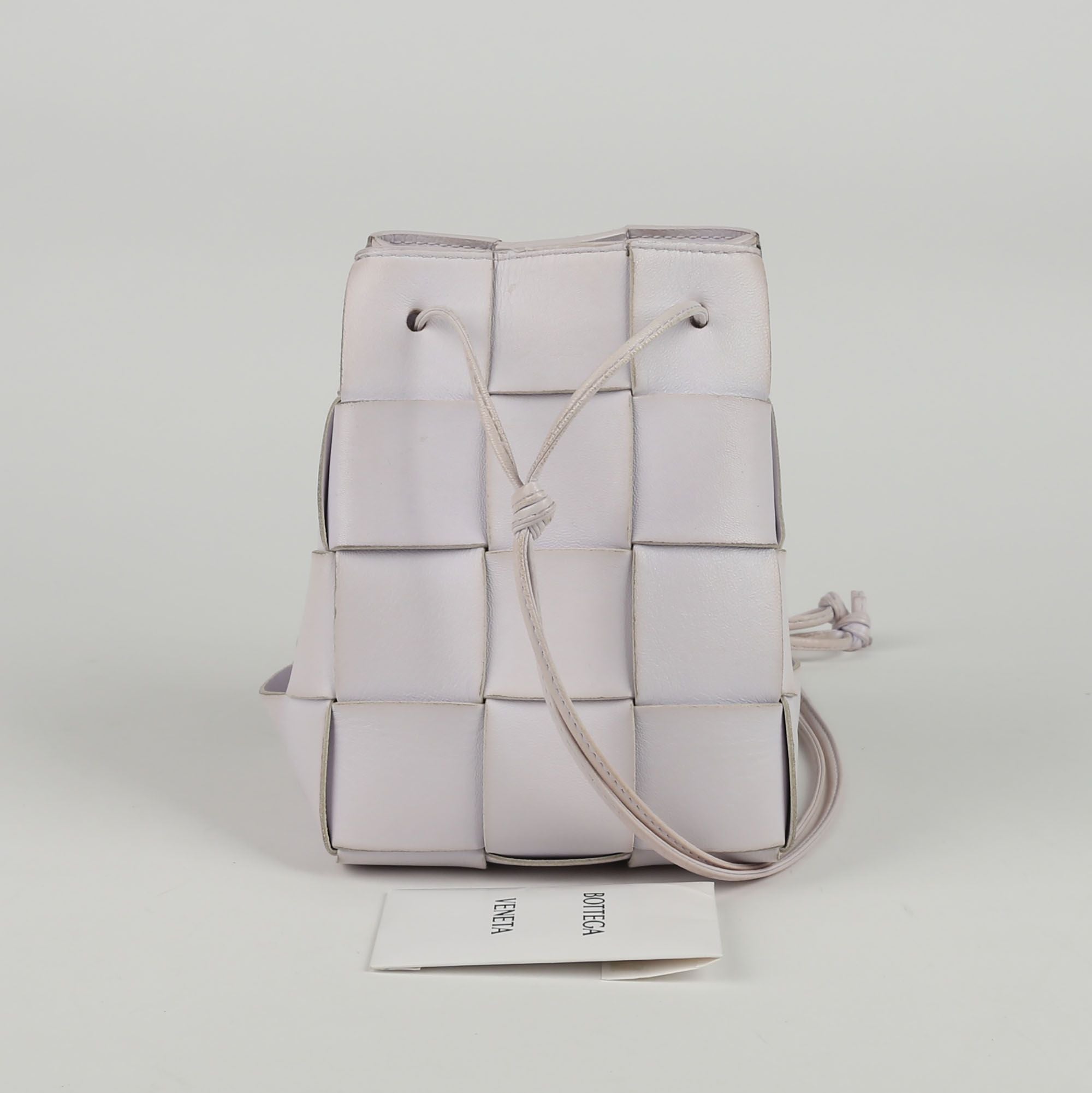 Bottega Veneta Small Moss Washed Intretiato Leather Cassette Bucket Shoulder & Crossbody Bag 680218