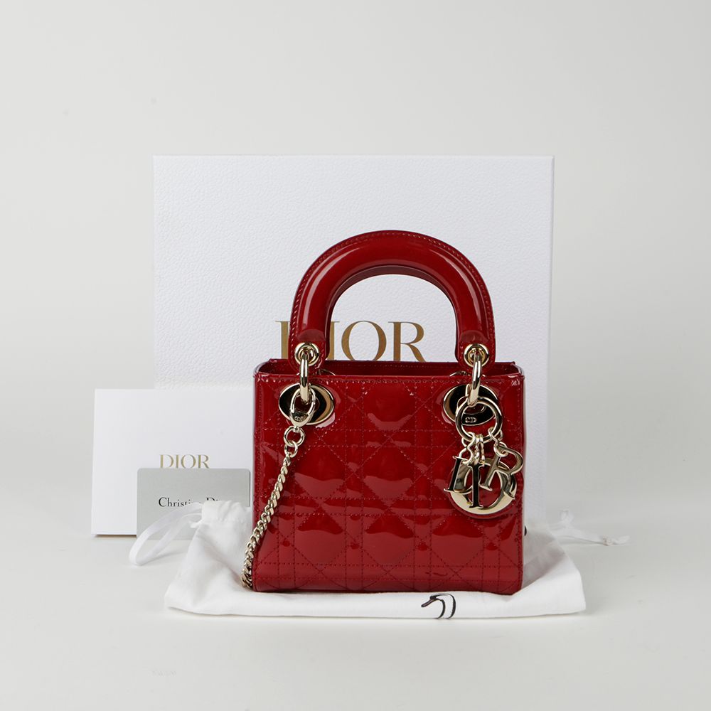 Dior Mini Lady Tote Shoulder Bag M0505OWCB - SKU