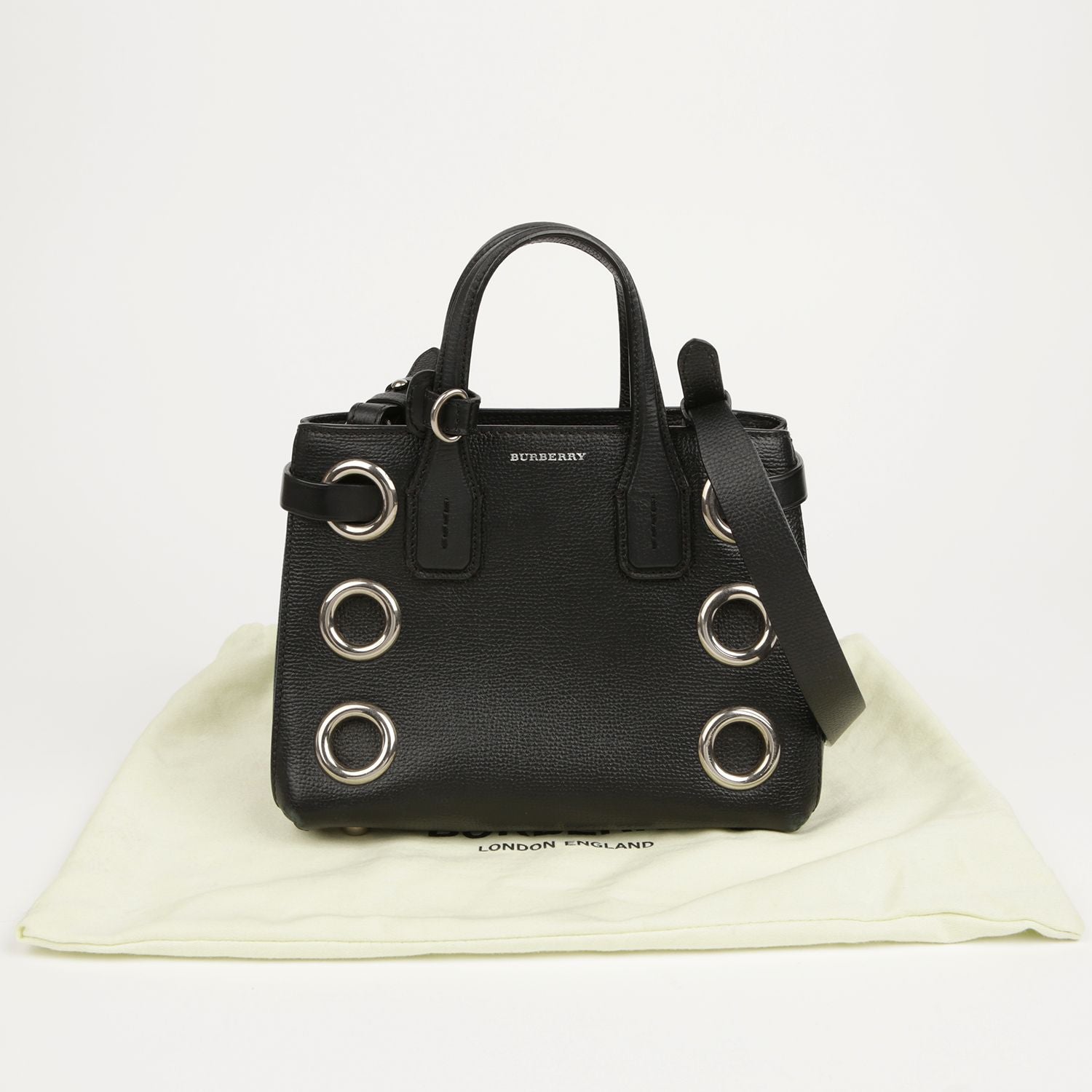 Burberry Rivet Tote Convertible Shoulder Bag 4079963