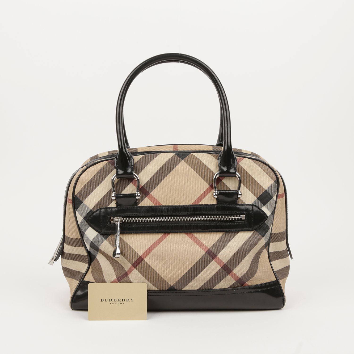 Burberry Check Tote Bag SKU123
