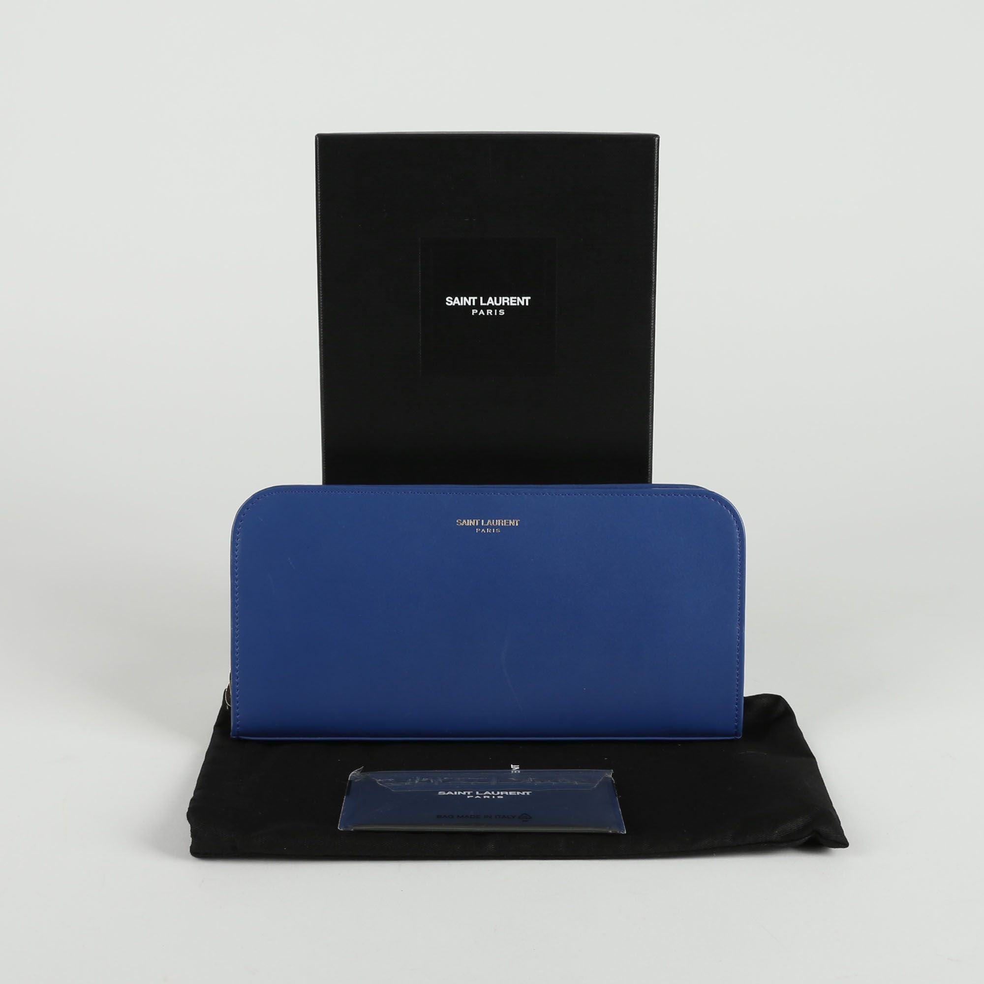 Saint Laurent Zipper Long Wallet 326599