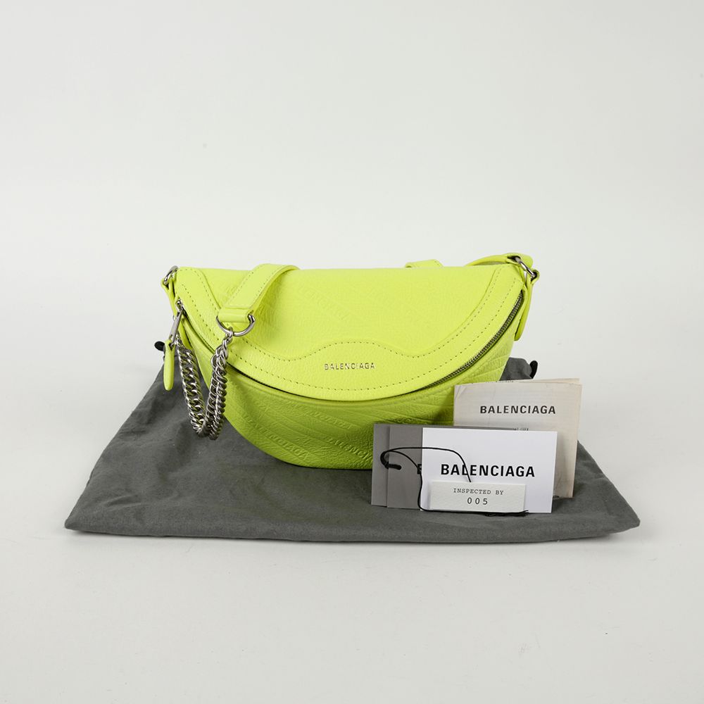 Balenciaga Neon Leather Mini Belt Bag 565510
