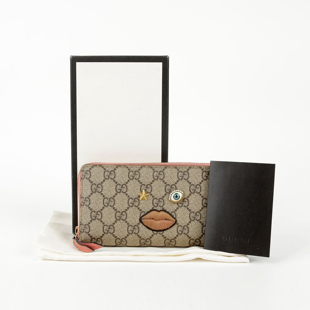 Gucci Supreme Canvas Long Wallet 431392