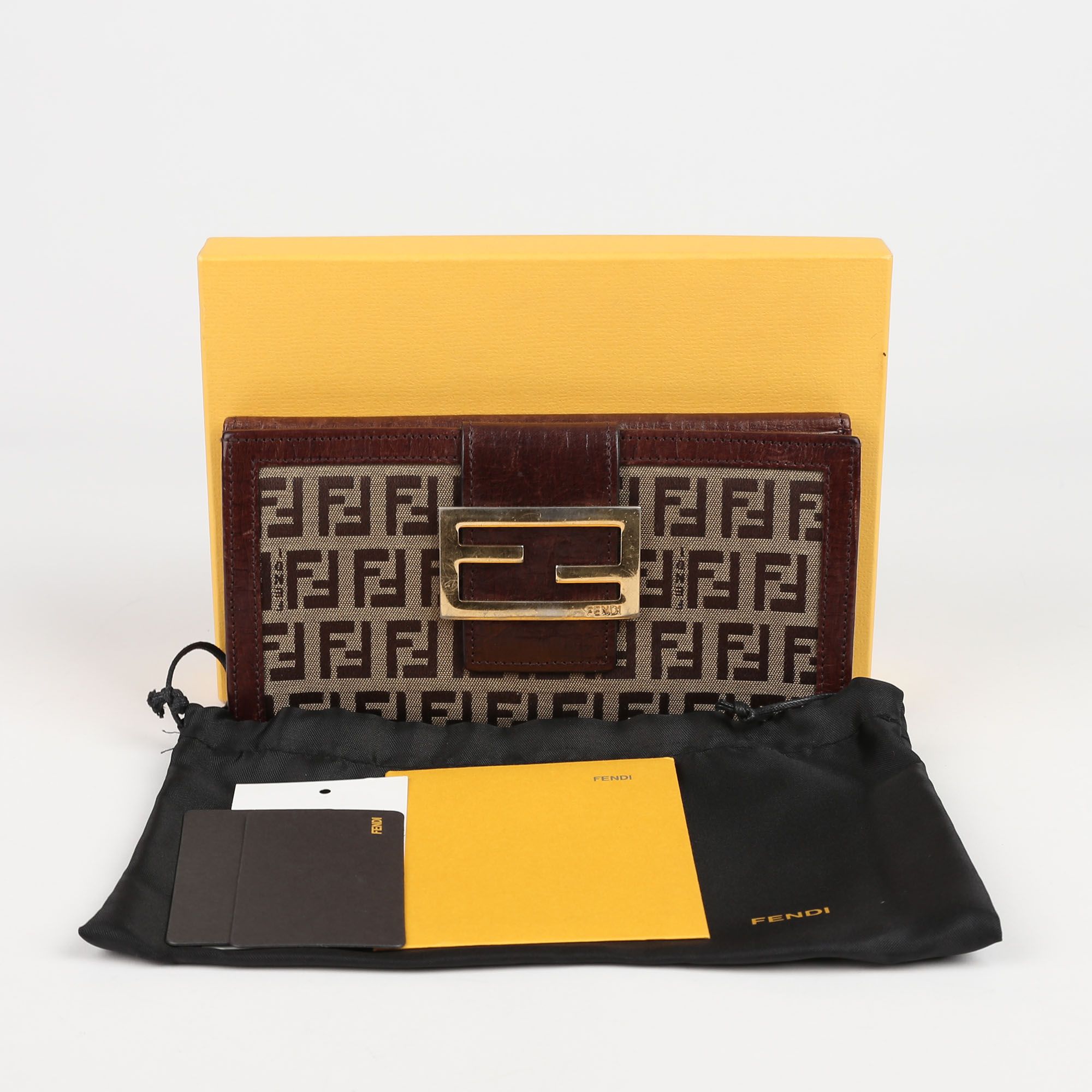 Fendi Fabric Long Wallet 8M0032