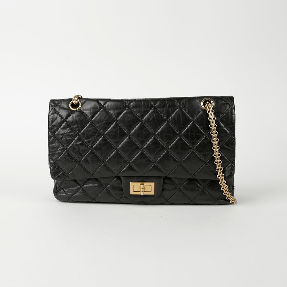 CHANEL Maxi 2.55 Flap Shoulder & Crossbody Bag A37590