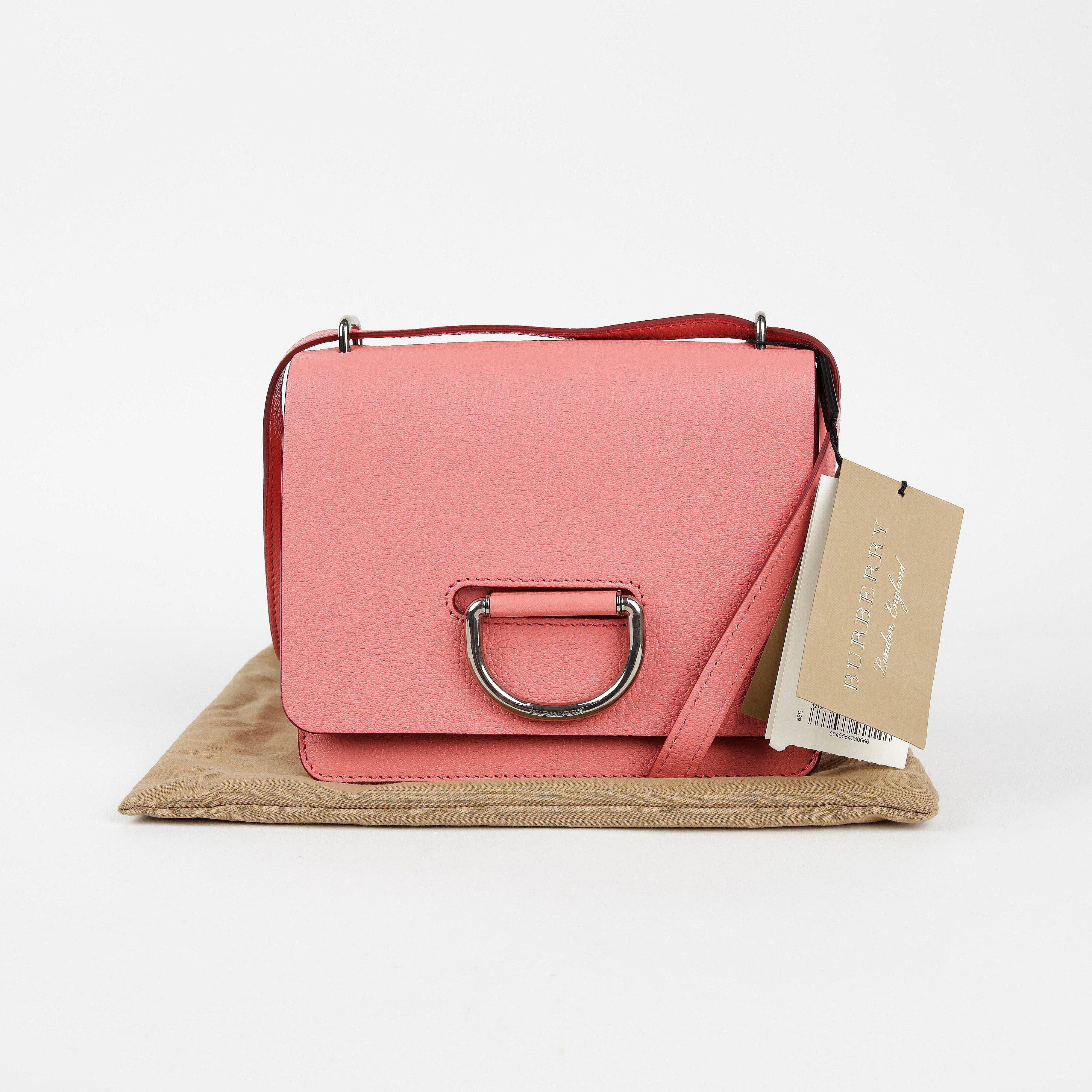 Burberry Pink Leather Crossbody Bag 4075916