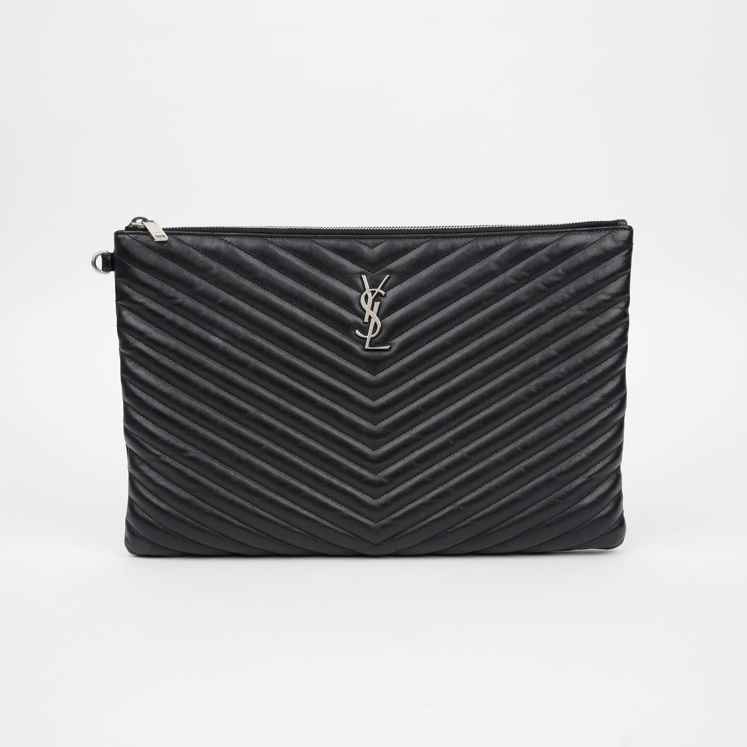 Saint Laurent Monogram Document Holder Clutch 440222 SKU-440222