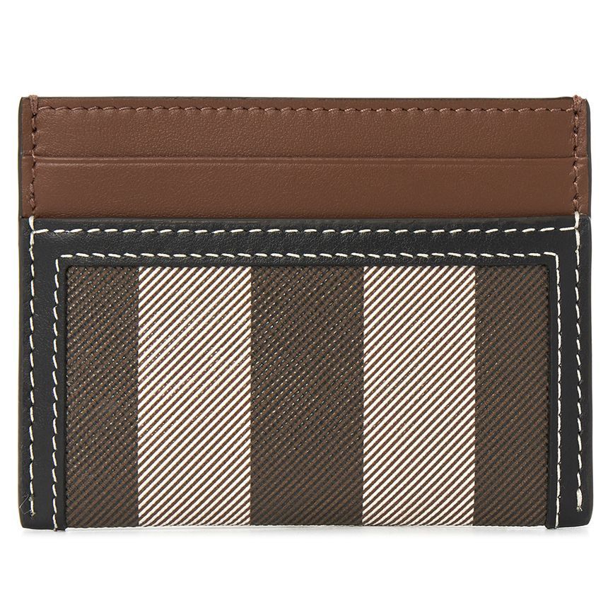 Burberry Check Two-Tone SANDON Women's Card Wallet 8062301