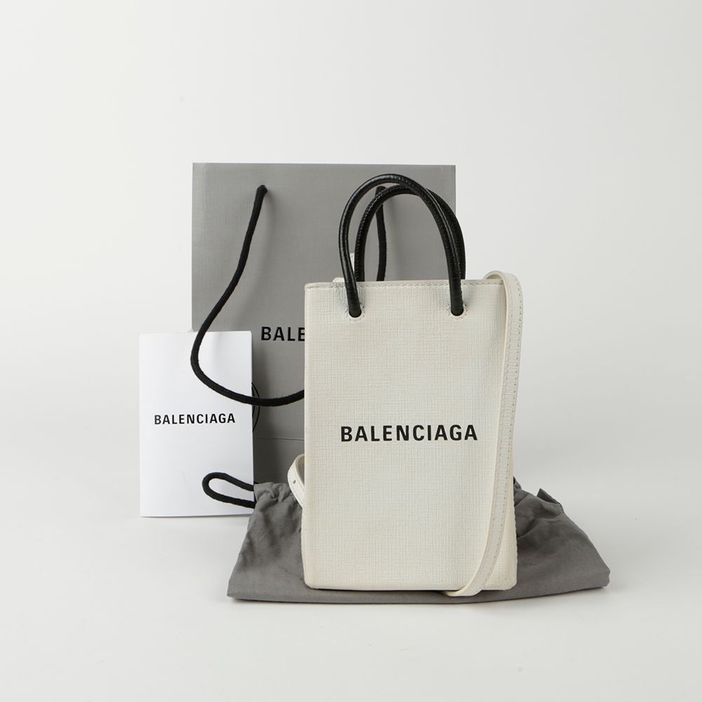 Balenciaga Phone Holder Shoulder Crossbody Bag 593826