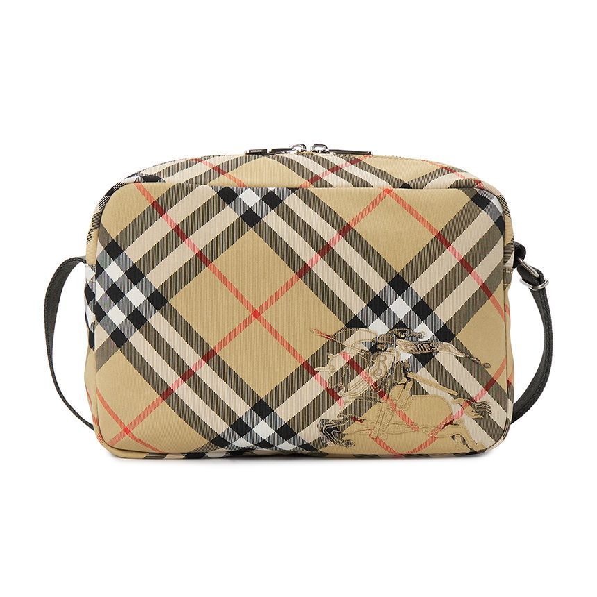 Burberry Men's Check Crossbody Bag 8091320