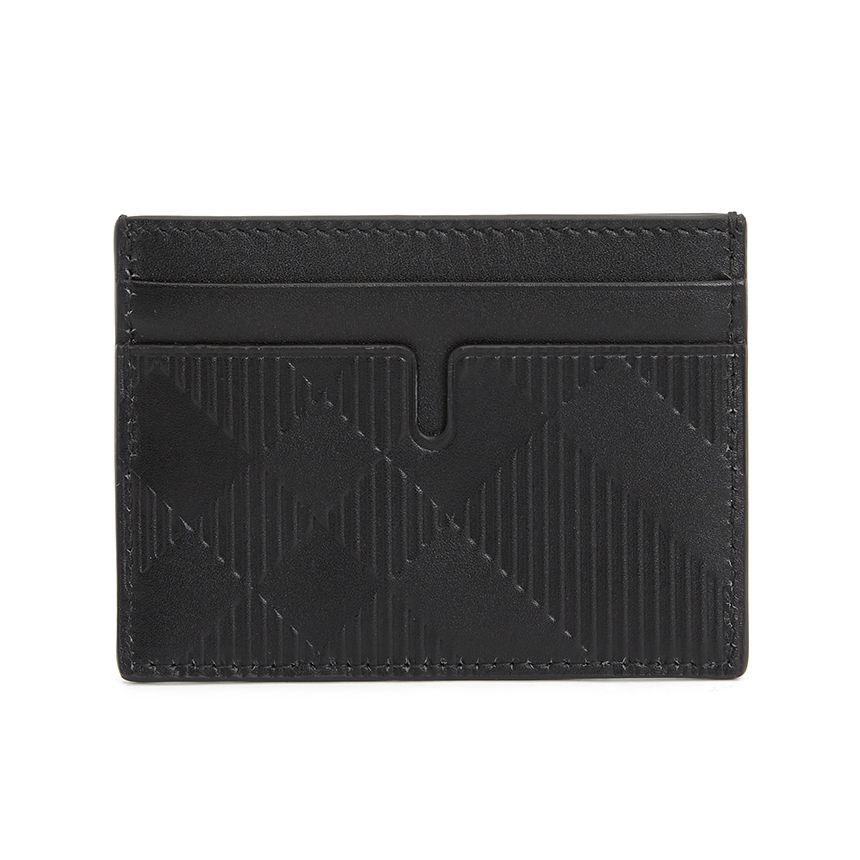 Burberry Check Men's Card Wallet SANDON 8078350