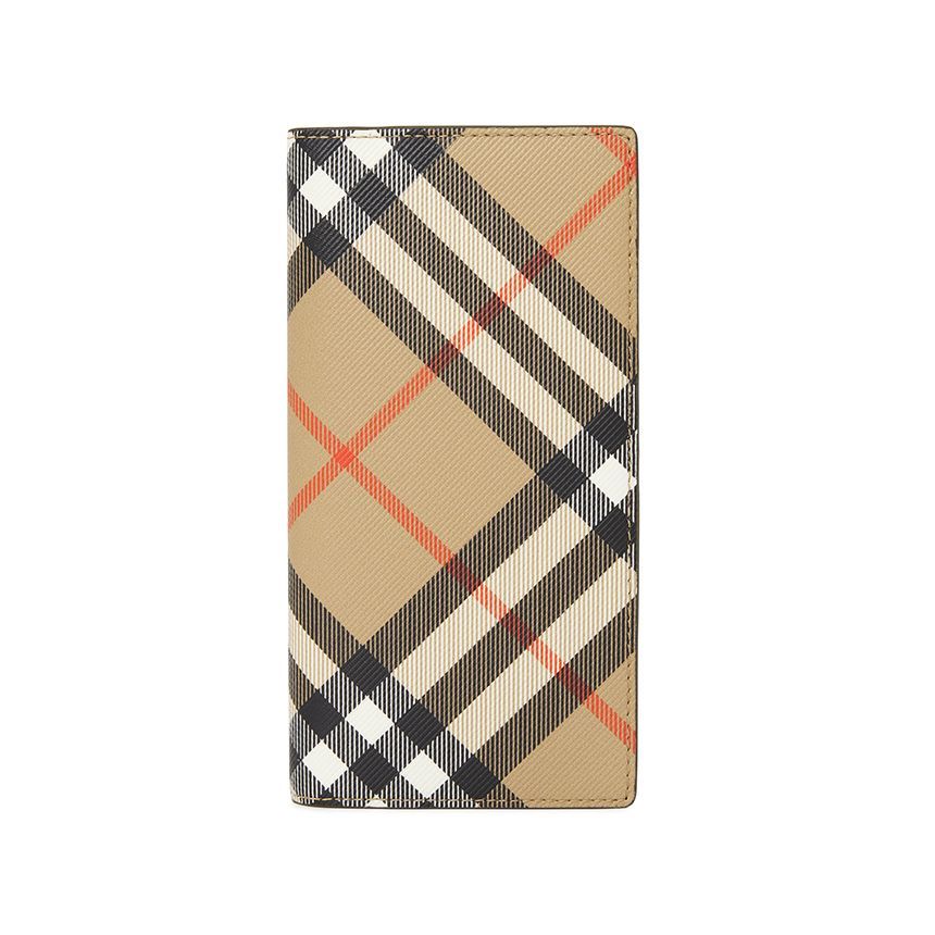 Burberry Men's Check Long Wallet CAVENDISH BIN 8091921