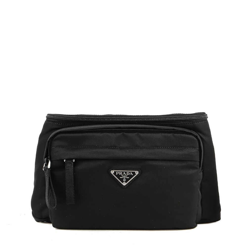 Prada Men's Triangle Logo Waist Bag 24FW (2VL005 2A6D F0002)