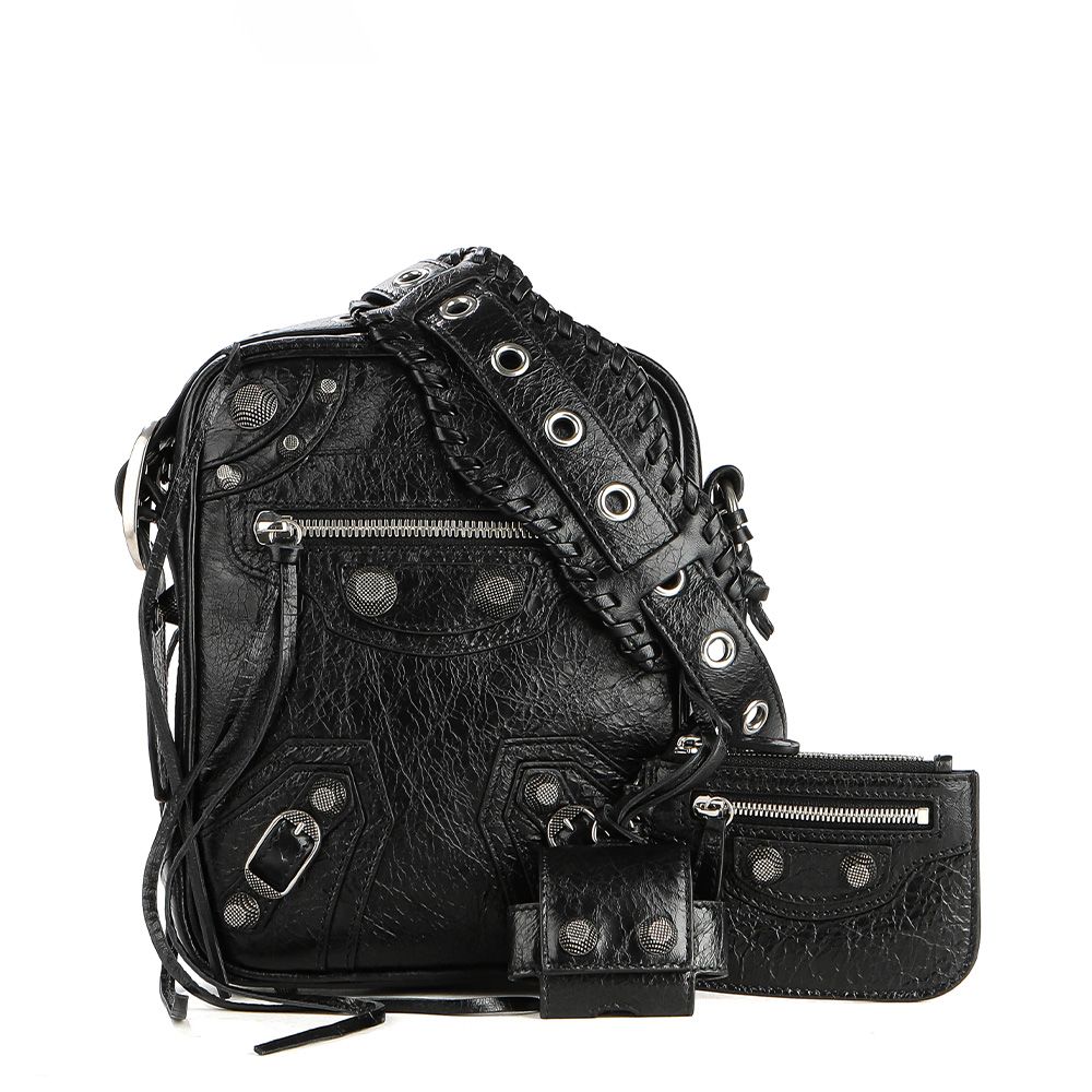 Balenciaga Men's LE CAGOLE Crossbody Bag 24SS (SKU: 719065 210KR 1000)
