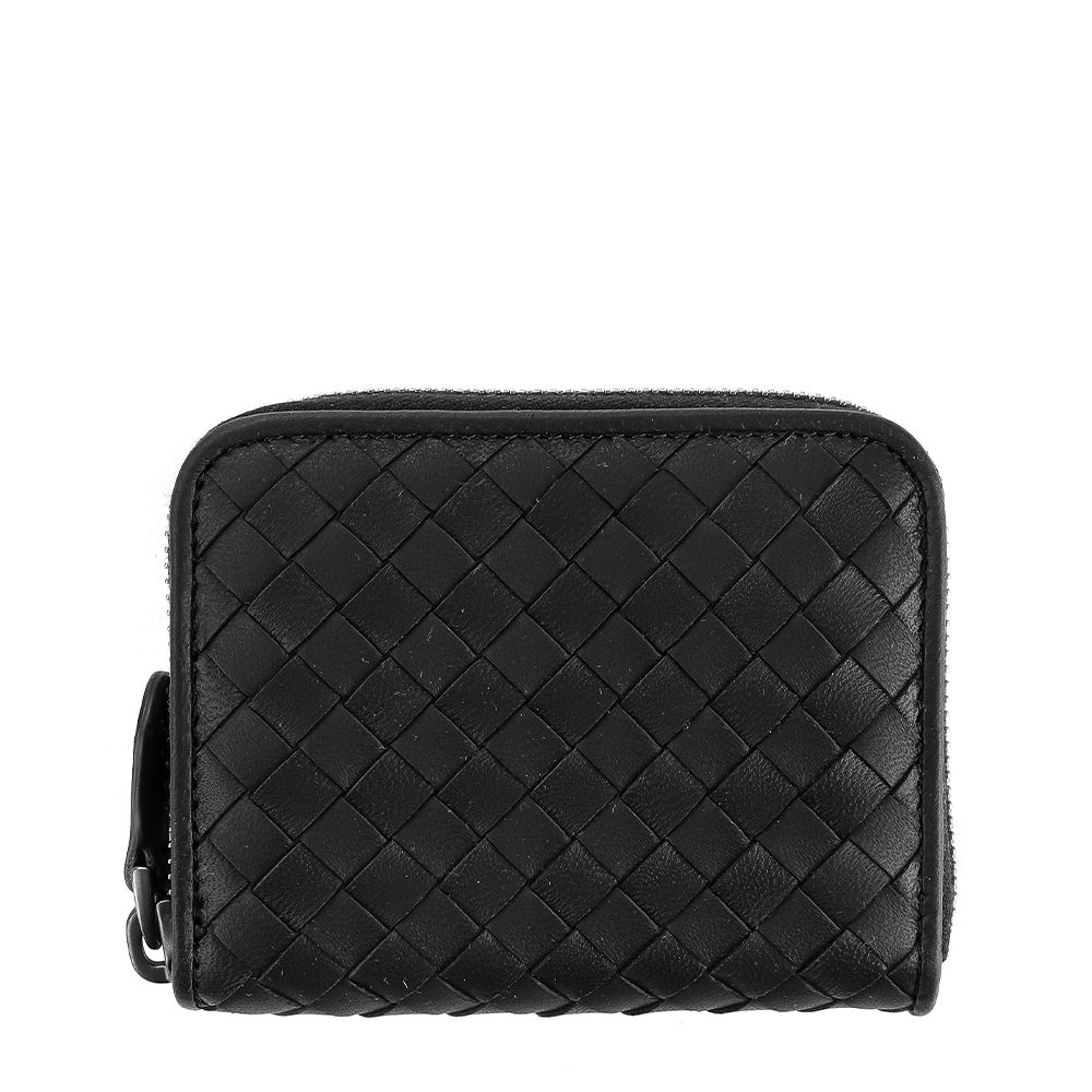 Bottega Veneta Women's Zipper Card Wallet 24SS (SKU: A_258468 V001N 1000)