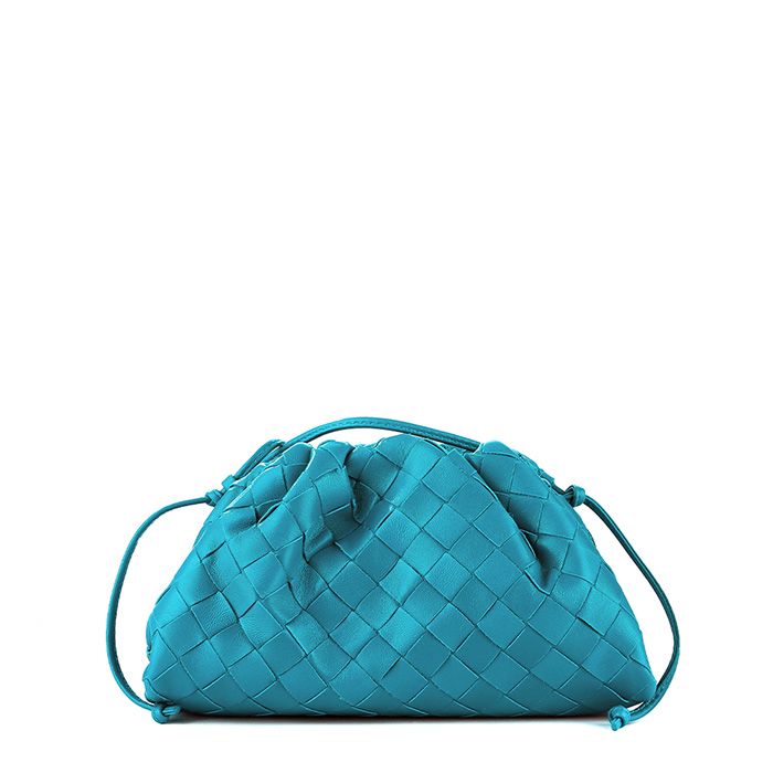 Bottega Veneta Women's Mini Strap Pouch Bag (SKU: 585852 VCPP1 4403)