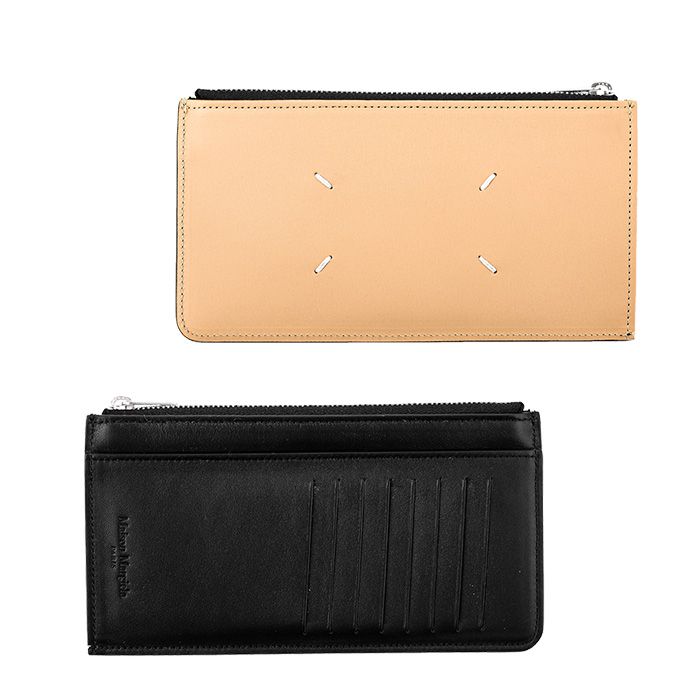Maison Margiela Unisex Zipper Card Wallet (SKU: S55UI0206 P4303 T8013)