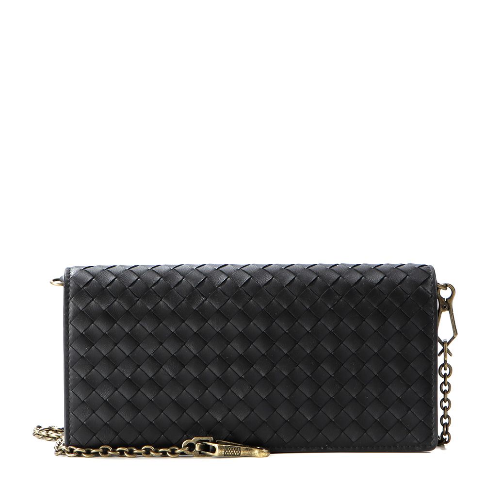 Bottega Veneta Women's Chain Wallet Crossbody 24SS (G_510564 VO0AD 1000)