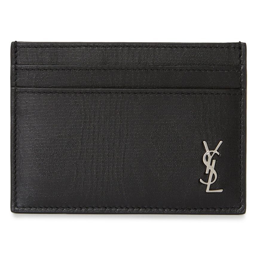 Saint Laurent Men's Card Wallet with Limited 30 Pieces - 607603 AACAJ 1000
