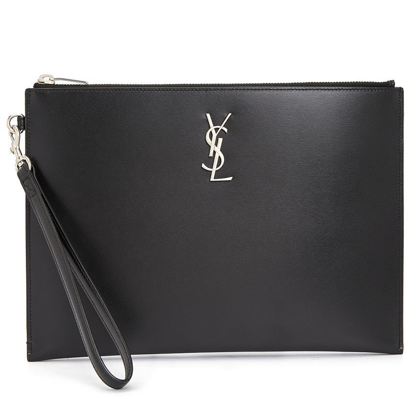 Saint Laurent Men's Clutch Bag 667686 0SX0E 1000 Limited to 30 pcs