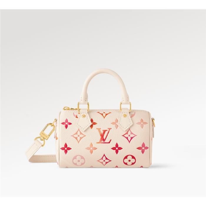 Louis Vuitton Nano Speedy Crossbody Shoulder Bag M83452