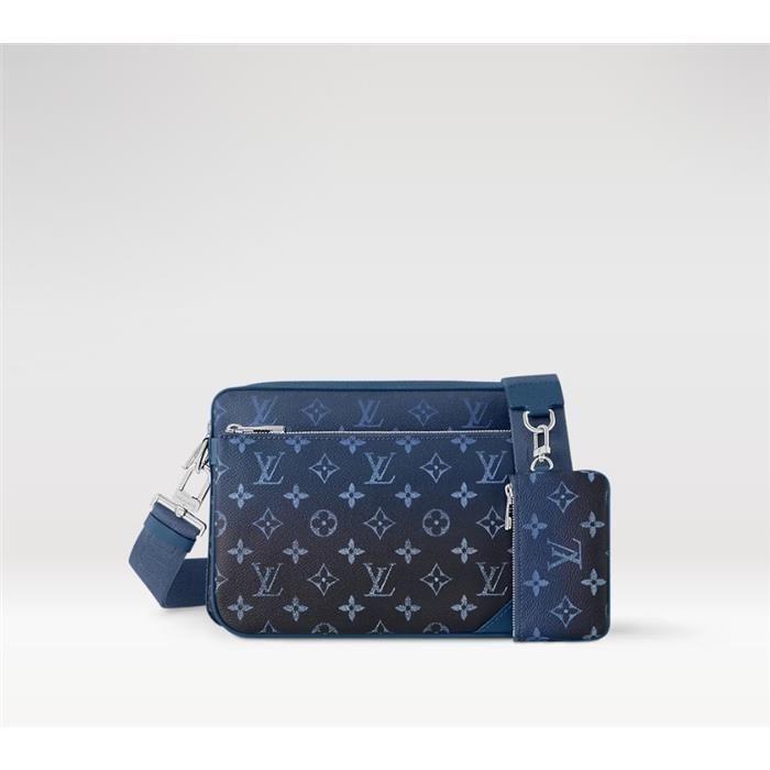 Louis Vuitton Messenger Shoulder Bag Module Style with Monogram Print M11592