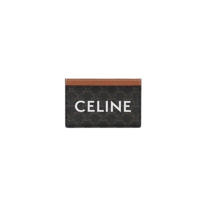 Celine Canvas Card Wallet 10B702CLY