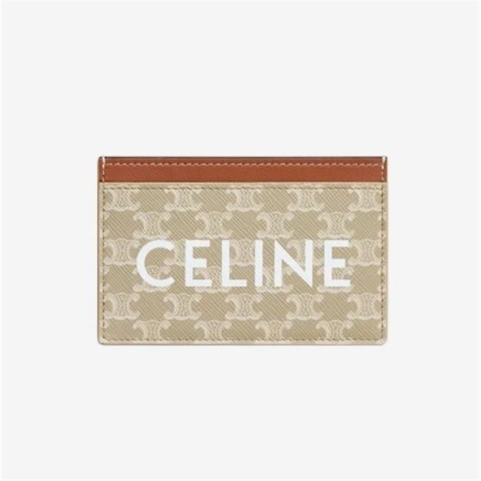 Celine Canvas Card Wallet 10B702FI9