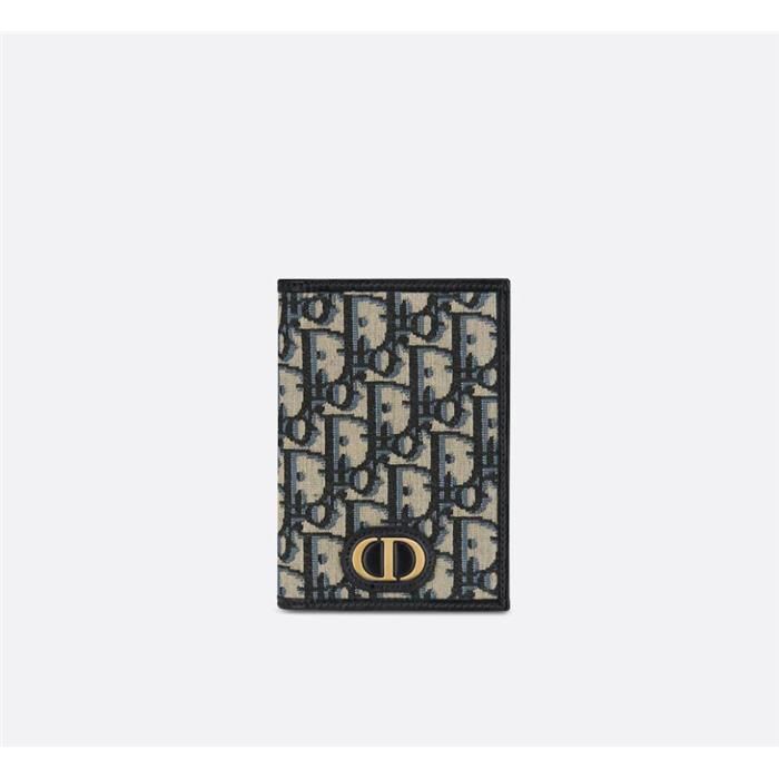 Dior Passport Case 30 Montaigne Blue S2095UTZQ