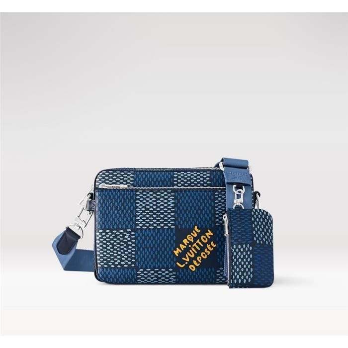 Louis Vuitton Messenger Crossbody Bag Trio N40694