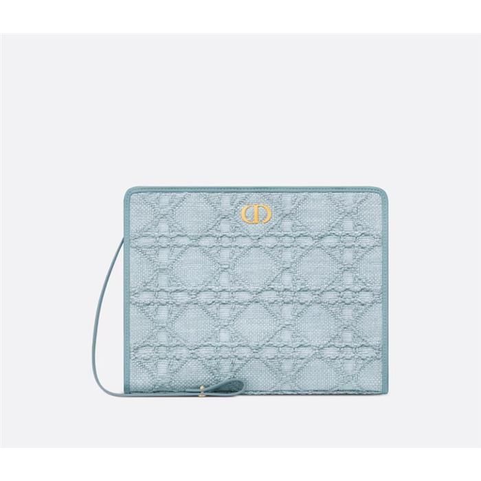 Dior 30 Montaigne Dea Pouch Celestial Blue S2107UMRN