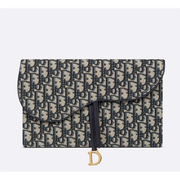 Dior Saddle Oblique Pouch Clutch Bag S5698CTZQ