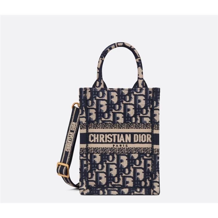 Dior Mini Phone Bag Crossbody Blue S5555CRIW