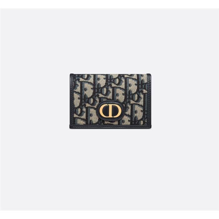 Dior Compact and Practical 30 Montaigne Glycine Wallet S2300UTZQ