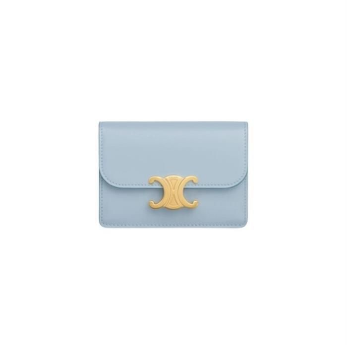 Celine Triomphe Card Wallet 10I583DPV