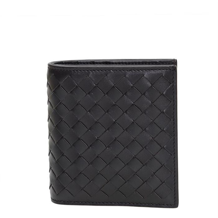 Bottega Veneta Leather Wallet Dark Brown 222338 V4651 2006