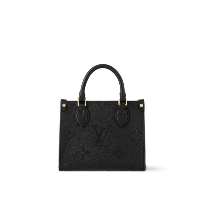Louis Vuitton Women's Shoulder Bag On The Go BB Black M46993