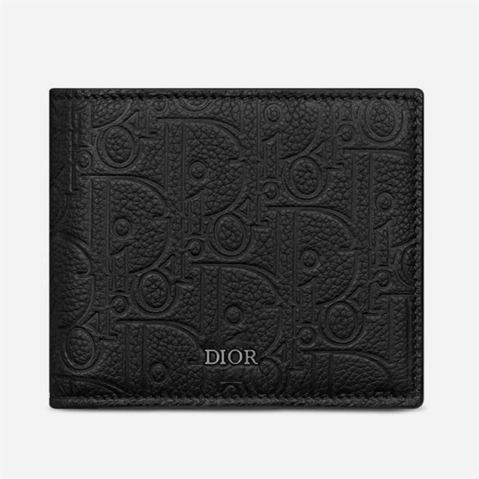 Dior Calf Leather Wallet 2ESBH027FLG_H00N