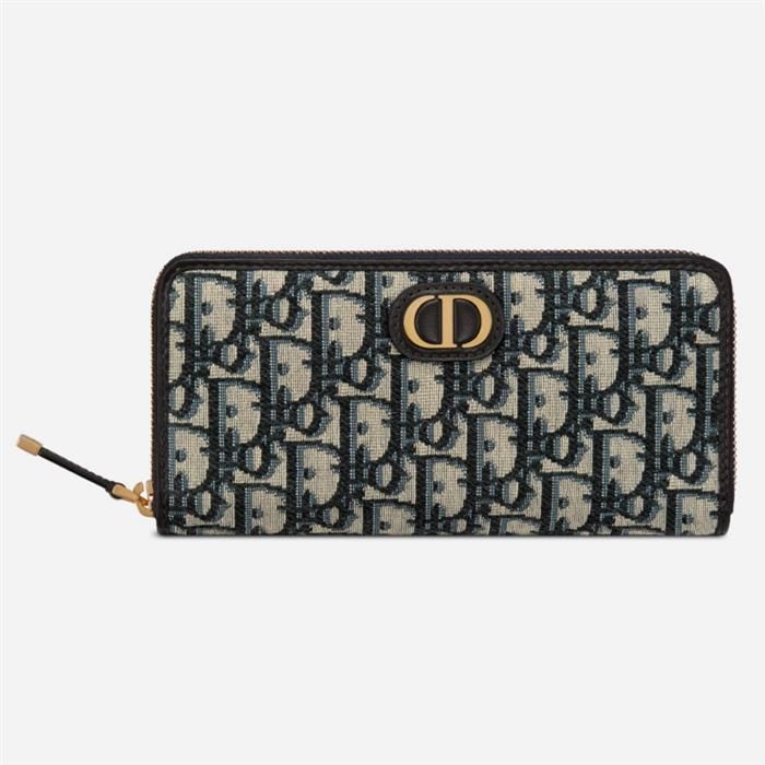 Dior Jacquard Long Wallet S2094UTZQ_M928